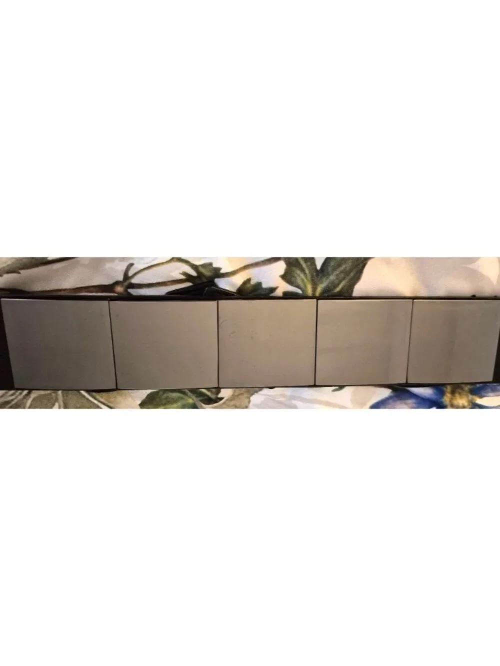 Torrid Black Metal Plate Stretch Belt Size 2 GUC